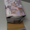 Face Down Pillow Massage Headrest for Bed, Stomach Sleeping Pillow, Face Cradle, BBL Pillow After Surgery Post Eye Surgery Recovery Equipment for Massage Tables, Piercing Pillows Removable Cover Grey (Gray)