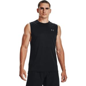 Under Armour Men's Velocity Muscle Tank Top, Black Large