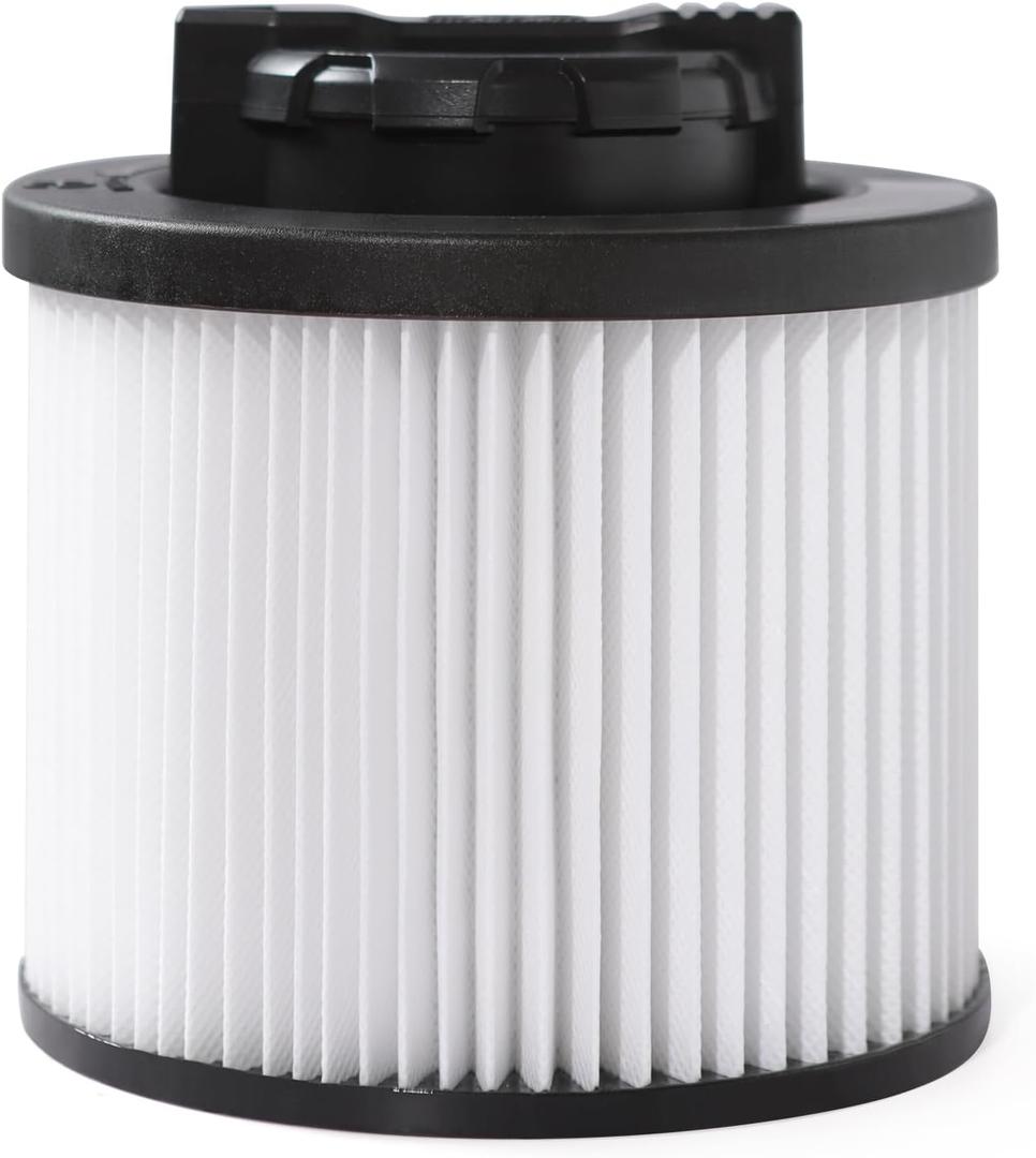 1 Pack DXVC4001 Vacuum Filters Replacement, Compatible with DEWALT 4-5 gallon wet dry shop vac DXV04T DXV05P DXV05S DXV08S and DXV06G