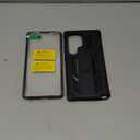 FNTCASE for Samsung Galaxy S25-Ultra Case: Military Grade Drop Proof Protection Mobile Cover with Kickstand | Matte Textured Rugged Shockproof TPU | Protective Sturdy Phone Case 6.8 Inch(Black)