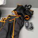 Leg Massager with Heat and Compression, Foot Calf & Thigh Massage for Circulation and Pain Relief, Leg Compression Massager with Handheld Controller 3 Intensities 6 Modes (Yellow & Black)