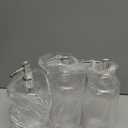 Refillable Clear Soap Dispenser Bottles with Pump, 16 oz (3 Pack) | BPA-Free Plastic Boston Round Containers for Hand Soap, Lotion, Shampoo, Kitchen & Bath