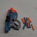 Nerf Elite 2.0 Commander RC-6 Blaster, 12 Elite Darts, 6-Dart Rotating Drum, Tactical Rails, Barrel and Stock Attachment Points