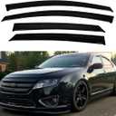 Window Visors for 2013-2020 Ford FusionRain Guards Sun Shields Window DeflectorTape-On Style, 4 PCS