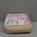 2 pk 8ft Rainbow Tulle Tablecloth for Rectangle Tables, 2-in-1 Pastel Color Table Covers with Tulle Skirt,Wrinkle Free Stretchy Ruffle Tulle Table Cloths Fitted for Wedding Party Banquet Vendor