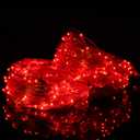 2 x Mikasol Fairy Lights Battery Operated, 1 Pack Mini 3*AAA Battery Powered Copper Wire Led Starry String Lights Firefly Lights for Bedroom, Christmas, Parties, Decoration (5m/16ft Red)