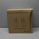 Motion Sensor Outdoor Wall Lights Waterproof,Dusk to Dawn Outdoor Lighting,Outdoor Lights for House with Seeded Glass,Matte Black & Wood Grain Finish,2 Pack