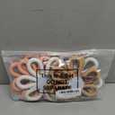 Zeyune 6 Pcs Boho Nursery Daisy Flower Wall Art Decor Woven Macrame Wall Pediments Boho Daisy Floral Nursery Art Decor for Home Bedroom Decorations(Classic Color,Yarn and Cotton Rope)