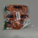 HEELE Dog Harness, No Pull Adjustable Padded Reflective Harness for Small Medium Large Dogs with Handle for Walking Training, Flower-Orange,XS