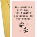 Nchigedy Pet Loss Sympathy Card for Pet Owner, Dog or Cat Loss Card for Him Her, Bereavement Greeting Card for Family Friends Husband Wife, Sorry For Your Loss Death Card (#9)