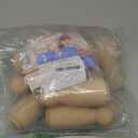 Small Wooden Peg Dolls Unfinished 5 1/2 inch, Giant Angel Shape, Pack of 10 Birch Wood Peg People for Crafting and Decor