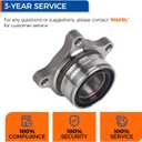 PAROD 512352 512351 Rear Wheel Bearing Hub Assembly Fit for 2007-2020 Toyota Tundra(Pair)