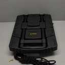 Folding Hand Truck 500lbs, Portable Heavy Duty Dolly Cart, 6 Wheels Collapsible Luggage Cart with 2 Elastic Ropes - Compact Trolley Cart for Easy Moving - Ideal Hand Cart for Travel and More (17, Black)