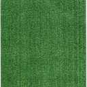 Ottomanson Artificial Grass Outdoor Runner Rug 2'7" x 10' Waterproof Astro Turf with Drainage Holes Patio & Lawn Decoration, Easy-Clean Dog Grass Mat