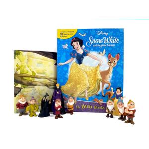 Disney Snow White My Busy Books - Storybook, 10 figurines, playmat