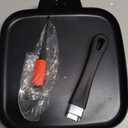 10 Inch Square Griddle Pan, Nonstick Grill Pan for Cooking Eggs, Omelettes, and More, Griddle Cookware, PFOA Free