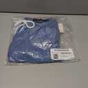 Amazon Essentials Mens 9" Swim Trunks with Mesh Lining, Pockets, Drawstring Closure (X-Small, Blue Geometric Print)