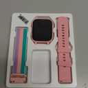 Xipax Kids Smartwatch for Boys Girls with GPS Tracker 4G LTE Calling & RealTime Location Tracking, Kids Watch with Video Chat, Camera, Games, SOS Call Watch for Children Age 315 (Pink)