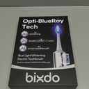 Whitening Electric Toothbrush for Adults, Professional 460nm Whitening Blue Light Tech, 31,000VPM Sonic & Oscillating Cleaning with Smart AI Sensor, 6-Month Long-Lasting Battery (Silver-purple)