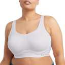 Champion Women's Sports Bra, Motion Control, Underwire Bra, High-Impact Sports Bra (Plus Size), Size 34DD