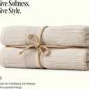 Preston Lane Douro Bath Towel Set 2 Pack Luxury Cotton Towels, Ultra Soft & Absorbent, Quick-Dry Spa-Quality Bathroom Towels, Made in Portugal, Clay 55 x 28