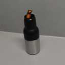 3 in 1 Beer Bottle and Can Cooler, Vacuum Insulated Double Walled Stainless Steel Cooler with Beer Opener, 12 oz Slim Can Insulator Holder (Silver)