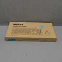 Wireless Keyboard and Mouse Combo, MARVO 2.4G Ergonomic Wireless Computer Keyboard with Phone Tablet Holder, Silent Mouse with 6 Button, Compatible with MacBook, Windows (Black)