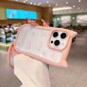 for iPhone 11 Case, [Pink Cute Cat Ears] [2-in-1 with Kitty Bracelet] Stylish Print, Soft TPU Shockproof, Gift for Women and Girls