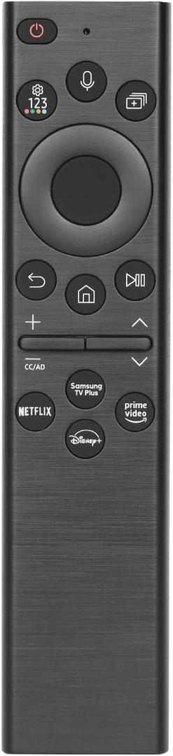 BN59-01385A Voice Remote Control Compatible with All Samsung Crystal Neo The Frame QLED UHD HDR FHD 4K 8K TV Series from 2018 to 2022 Replacement NO Battery (No Rechargeable Solar Cell Remote)
