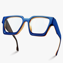 livho Oversized 99% Blue Light Glasses for Woman - Rectangle Fashion Glasses for Computer, Chic Preppy Frame - Anti Eyestrain