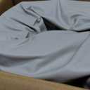 Inflatable Couch Flocked Air Sofa Bed, Blow Up Sofa for Camping, Gray (Grey)