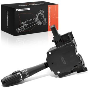 A-Premium Turn Signal Switch, Windshield Wiper, Headlight Dimmer Combination Switch Compatible with Chrysler Dodge Jeep - 1990-2002 - Cherokee, Imperial, Durango, Dakota, Ram 1500/2500/3500, LeBaron