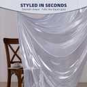 Sliver Sequin Backdrop Curtain Panels 20x10ft for Party,Rich Sliver Smooth Non Shedding Glitter Drapes,Shimmer Stretch Backdrop for Weddings Birthdays Parties Photography,4 Panels(5x10FT Each)