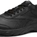 Reebok Work N Cushion Non Slip Work Shoes for Men, Black or White Safety Sneakers (11.5, Cold Grey/Black)