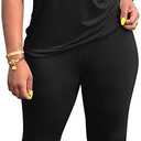 Chicyes Workout Sets For Women Summer Casual 2 Piece Outfits Short Sleeve Tops Long Pants Lounge Matching Tracksuist Clothes M