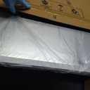 SWANCROWN 36x24 in Enclosed Bulletin Board, Lockable Cork Board Wall 6xA4