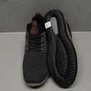 Skechers Men's Classic Fit-Delson-Camden Sneaker (10.5, Black/Grey)