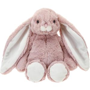 DILLY DUDU Pink Bunny Rabbit Stuffed Animal Plush Toy Best Gifts 10-Inch(L)