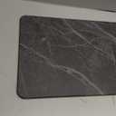 Quick Dry Shower Stone Bath Mat, Super Absorbent & Non-Slip 24 x 16 Inch Diatomaceous Earth Mat, Durable & Easy to Clean Diatomite Bath Mat for Bathroom Floor/Kitchen (Marble)