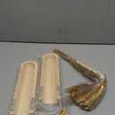 2 Pack Wooden Wall Planter Wooden Vase Set with Dried Reed Flowers Boho Wall Decor Indoor Farmhouse Decor for Entryways Hallways Bathrooms Living Rooms and Dining Rooms(Natural Wood Color)