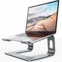 Nulaxy Fully Aluminum Detachable Laptop Stand, Ergonomic Ventilated Cooling Laptop Holder Computer Riser for Desk, Anti-Slip Design Notebook Stand Compatible with All 10-16" MacBook/Dell XPS/HP/Lenovo