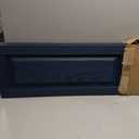 Mid America 00021255166 Standard Size Williamsburg Double Panel Vinyl Shutters, w/Installation Shutter-Lok's & Matching Screws (Per Pair), 166, 12"W x 55"H, Midnight Blue