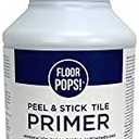 FloorPops FPP4182W Peel Stick Tile Primer, White & Off-White