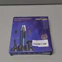 AREYZIN Nose Hair Trimmer for Men,2026 Professional 3 in 1 Painless Rechargeable Ear and Nose Trimmer,IPX7 Waterproof Eyebrow Facial Hair Trimmer Body Grooming Kit Dual Edge Blades (Blue)