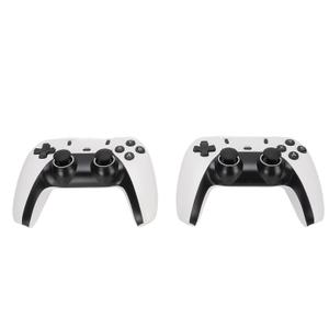 Zunate Retro Game Console Stick, Plug and Play 8K HD Multimedia Interface TV Output, 3D Video Gaming Console with 2 Controllers, 128GB Memory Card (128GB)