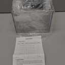 6Pcs Buffet Risers with Mini Sign and Maker, Clear Food Display Risers for Party, Acrylic Risers Display Stand for Buffet Table, Catering Displays for Dessert, Acrylic Boxes with Hollow Bottoms(8",7",6",5",4",3")