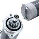 LOONGPART Starter Motor Compatible with Yamaha 2-Stroke Outboard 30HP 40HP CV30EL CV40EL C40 40Q 689-81800-11-00 689-81800-12 689-81800-13
