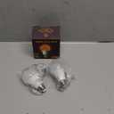 Amber Sleep Light Bulbs, Blue Light Blocking, A19 9W(60 Watt Equivalent) Dim Light Bulbs for Lamp, 1800K Warm Light Bulb, E26 for Healthy Sleep Bedroom Kids Room, 4.30X2.35X2.35 Inch, 2 Pack