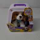 Little Live Pets My Really Real Puppy - Patches The Beagle | Interactive Toy with 60+ Sounds, Soft Fur, Blinking Eyes, Feeding Sounds, 2-in-1 Carrier Bed, Secret Birthmark & Adoption Certificate