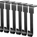 Guojanfon Christmas Stocking Holders Mantel Hook Hangers Fireplace Hooks Hanger Christmas Stocking Hook Fireplace Hanger Grip for Christmas Party Decorations (Black), 6